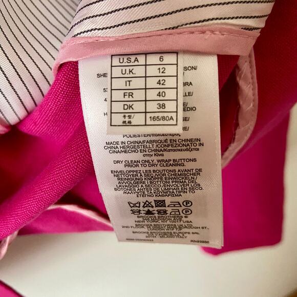 Brooks Brothers Red Fleece Linen Jacket - Picture 5 of 7